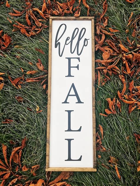 autumn signs decor|handmade autumn signs.